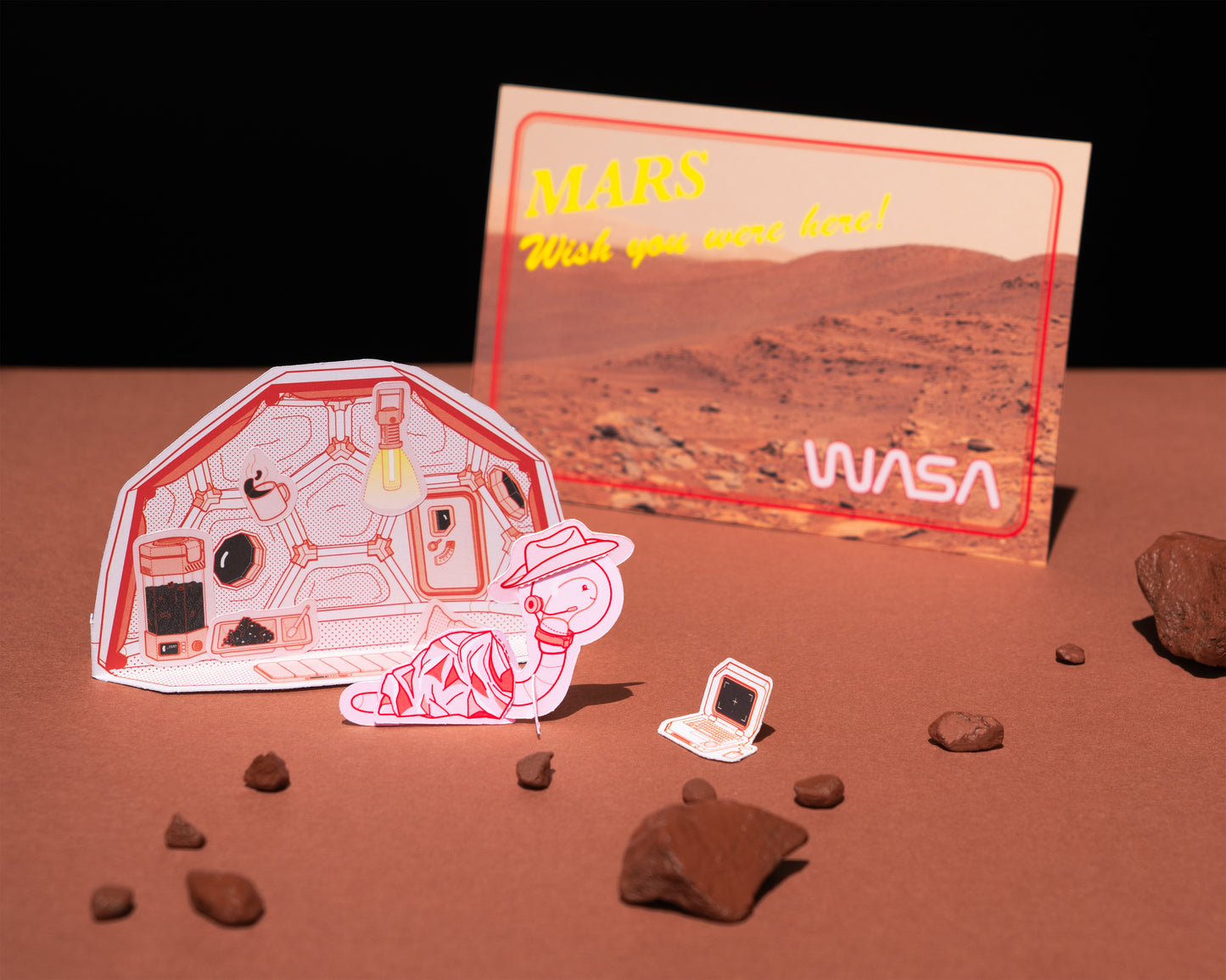 Space Worms Mars Visit